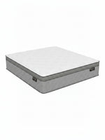 Matelas TOCO Meubles Back Care Quartet très grand avec ressorts ensachés, mousse gel et finition grise texturée