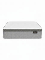 Matelas BackCare Quintet TOCO Meubles très grand avec ressorts ensachés et mousse mémoire, vue de profil.
