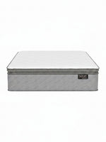 Matelas BackCare Quintet TOCO Meubles très grand avec ressorts ensachés et mousse mémoire, vue de profil.