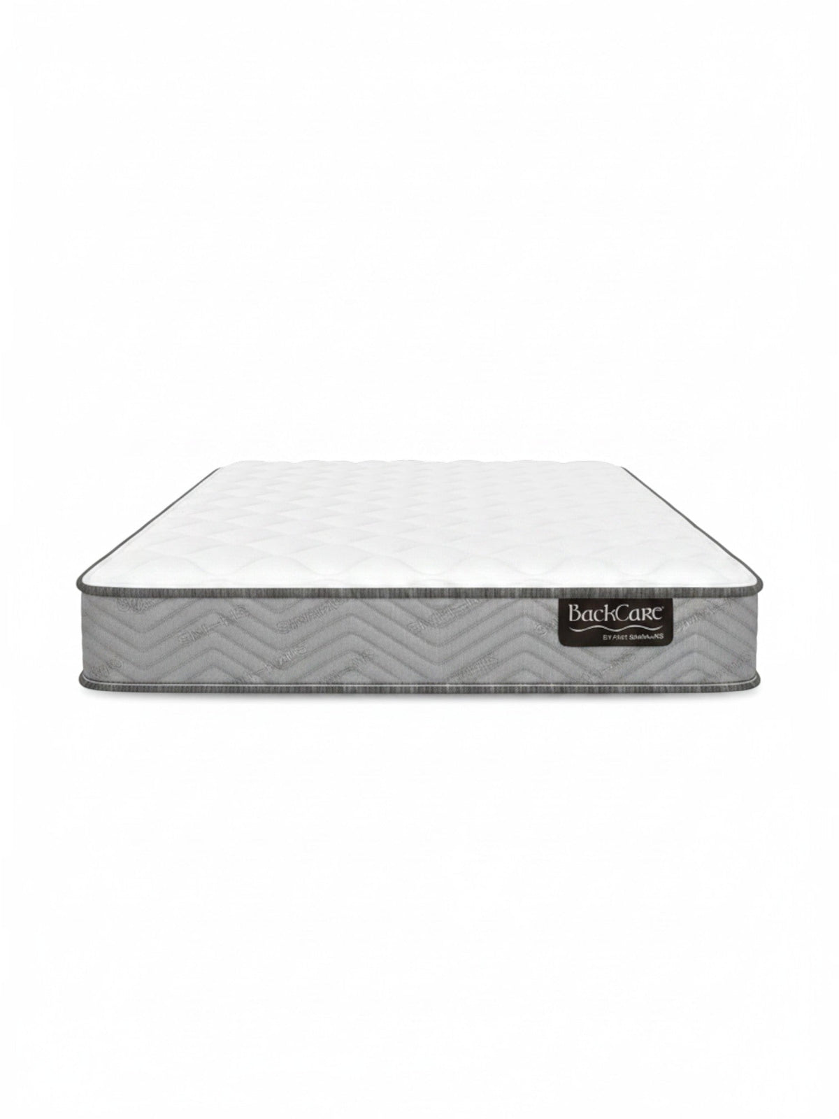 Matelas BackCare Solo TOCO Meubles très grand format avec mousse haute densité et bordure grise texturée
