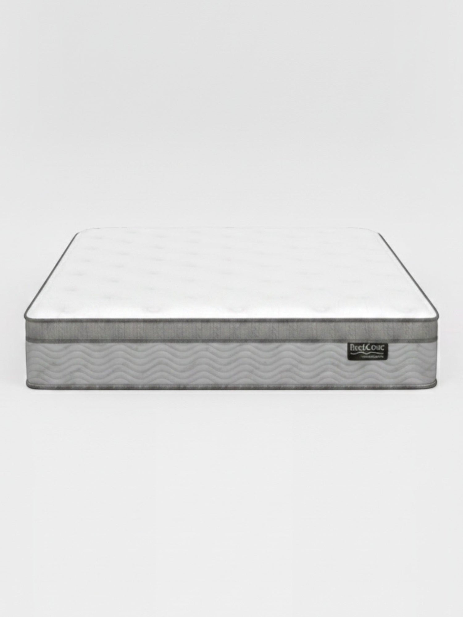 Matelas très grand BackCare Trio de TOCO Meubles avec dessus coussinet, ressorts ensachés et mousse rafraîchissante.