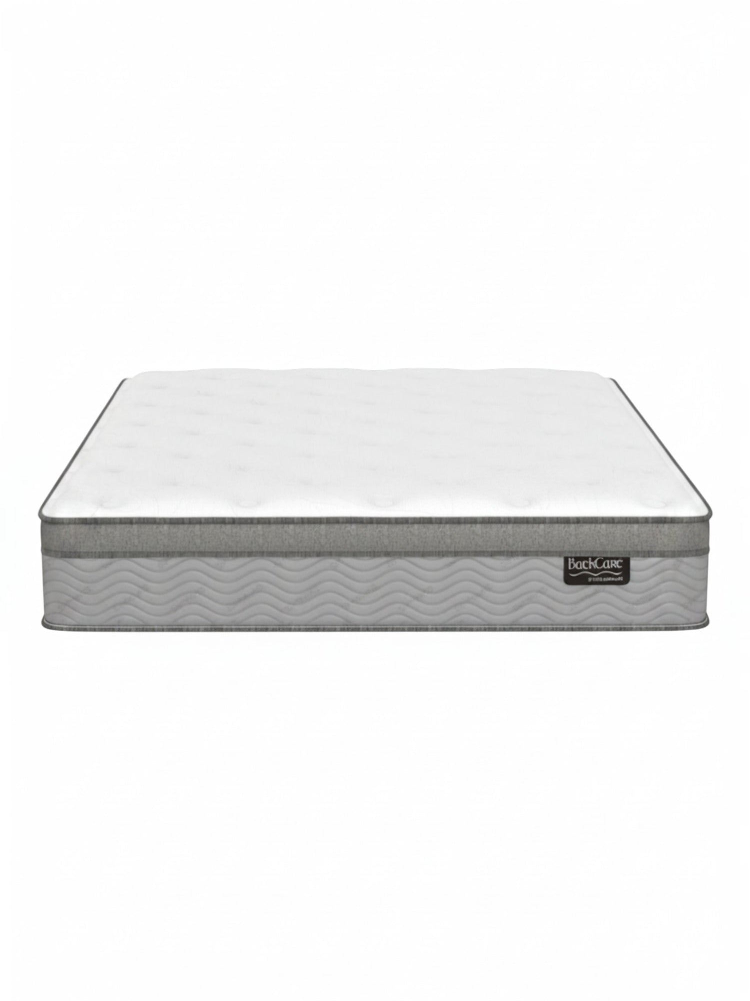 Matelas TOCO Meubles BackCare Trio avec dessus coussinet, ressorts ensachés et mousse rafraîchissante, confort moyen.