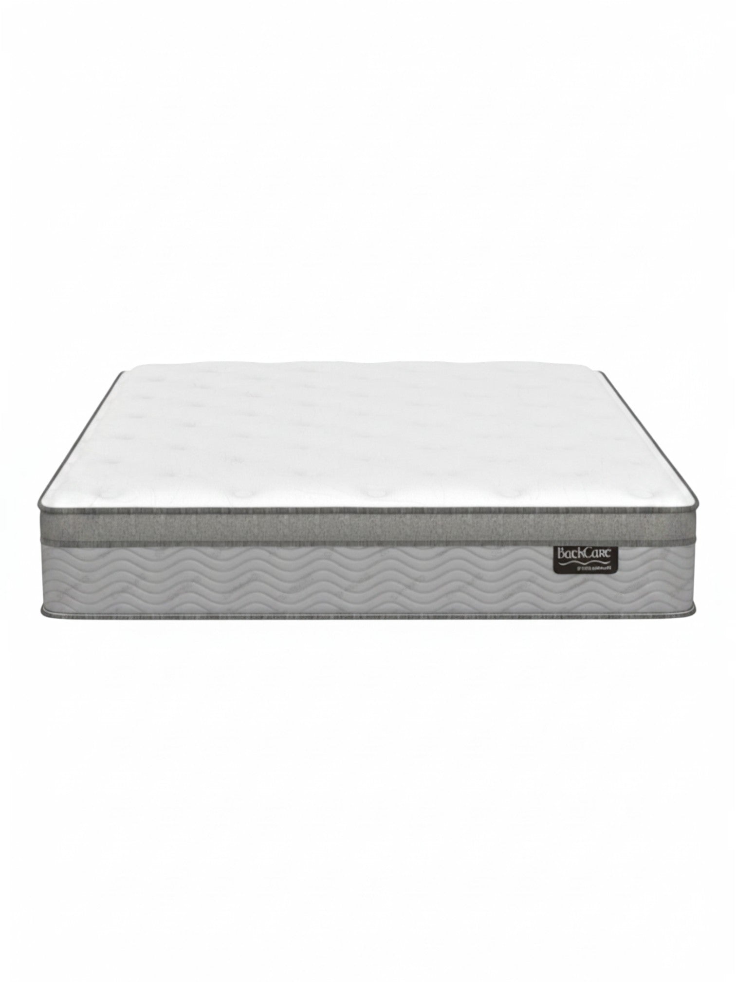Matelas TOCO Meubles BackCare Trio avec dessus coussinet, ressorts ensachés et mousse rafraîchissante, confort moyen.