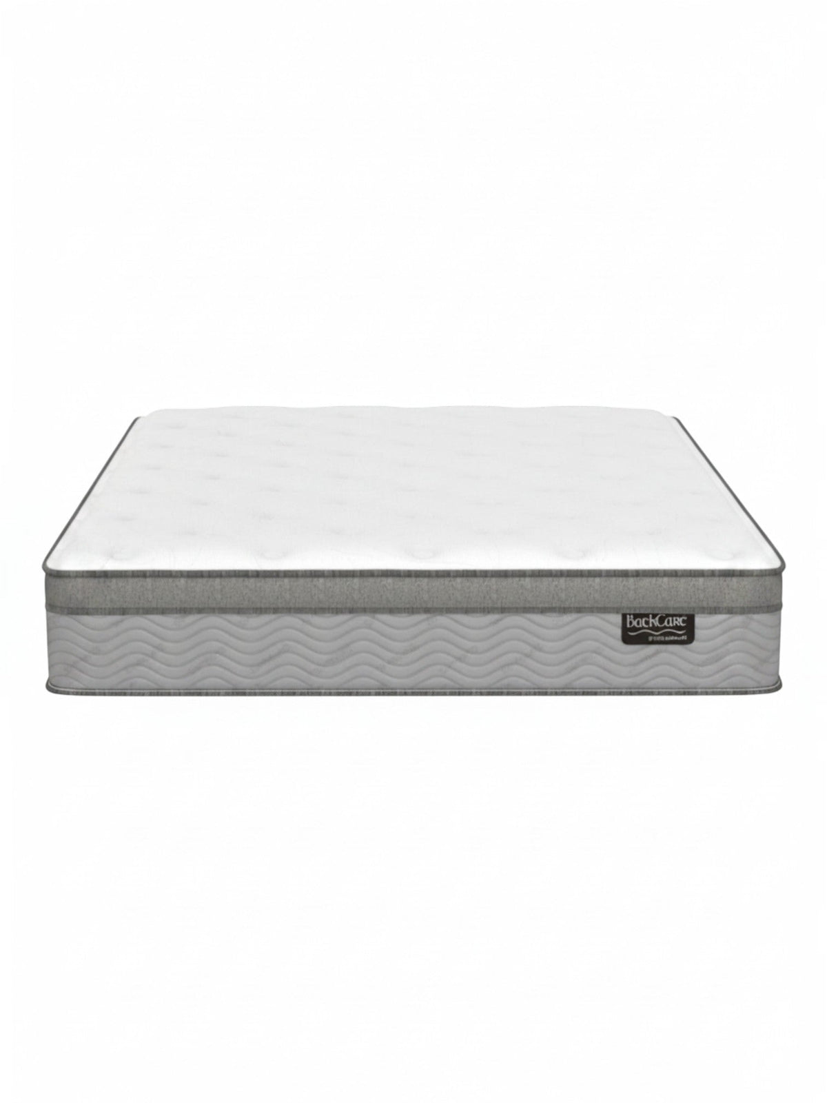 Matelas TOCO Meubles BackCare Trio avec dessus coussinet, ressorts ensachés et mousse rafraîchissante, confort moyen.