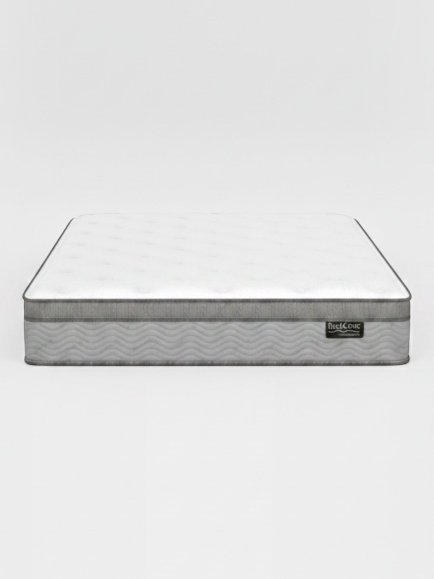 Matelas très grand BackCare Trio de TOCO Meubles avec dessus coussinet, ressorts ensachés et mousse rafraîchissante.