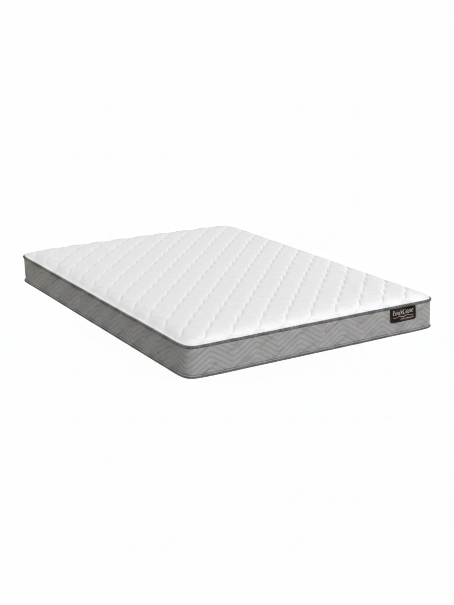 Matelas double BackCare Solo de TOCO Meubles avec mousse haute densité et fibres antimicrobiennes pour un soutien ferme