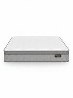 Matelas double BackCare Trio TOCO Meubles avec dessus coussinet, ressorts ensachés et mousse rafraîchissante