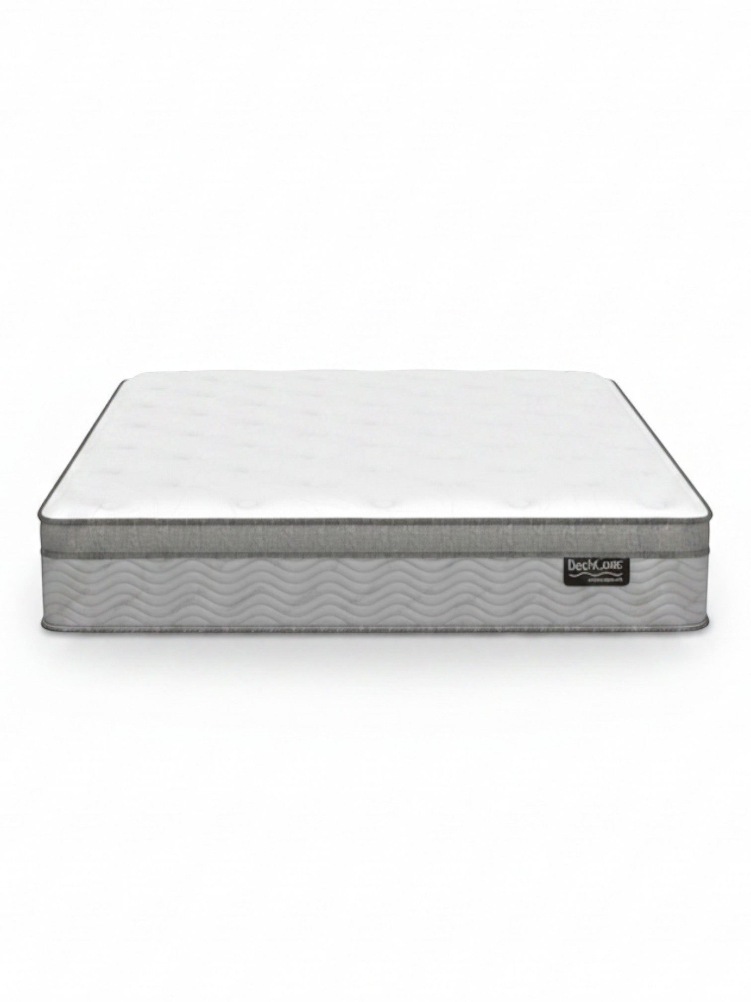 Matelas double BackCare Trio TOCO Meubles avec dessus coussinet, ressorts ensachés et mousse rafraîchissante