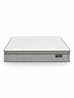 Matelas double BackCare Trio TOCO Meubles avec dessus coussinet, ressorts ensachés et mousse rafraîchissante