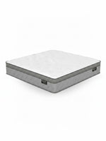 Matelas double TOCO Meubles BackCare Trio avec dessus coussinet, ressorts ensachés et mousse rafraîchissante.