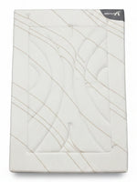 Matelas double Ultra Firm TOCO Meubles avec tissu rafraîchissant et mousse haute densité pour un soutien ferme