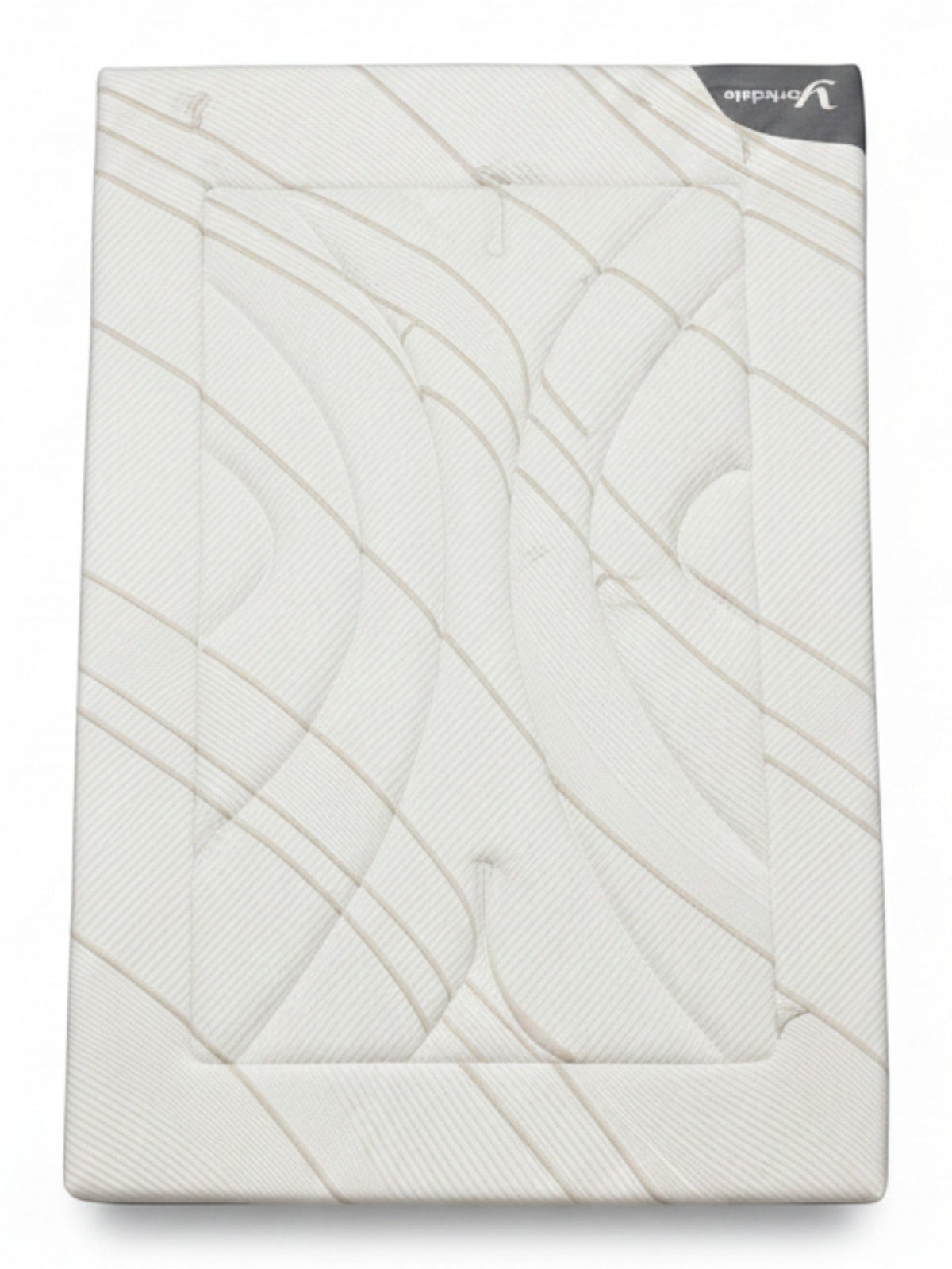 Matelas double Ultra Firm TOCO Meubles avec tissu rafraîchissant et mousse haute densité pour un soutien ferme