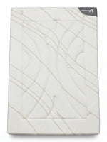 Matelas double Ultra Firm TOCO Meubles avec tissu rafraîchissant et mousse haute densité pour un soutien ferme