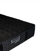 Matelas Dream Shadow HD TOCO Meubles réversible avec tissu tricoté noir et capitonnage latéral robuste