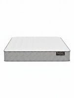 Matelas ferme TOCO Meubles BackCare Duo avec ressorts ensachés et mousse gel rafraîchissante sur fond blanc