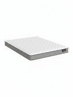 Matelas ferme TOCO Meubles BackCare Solo XL avec mousse haute densité et fibres antimicrobiennes, vue en perspective