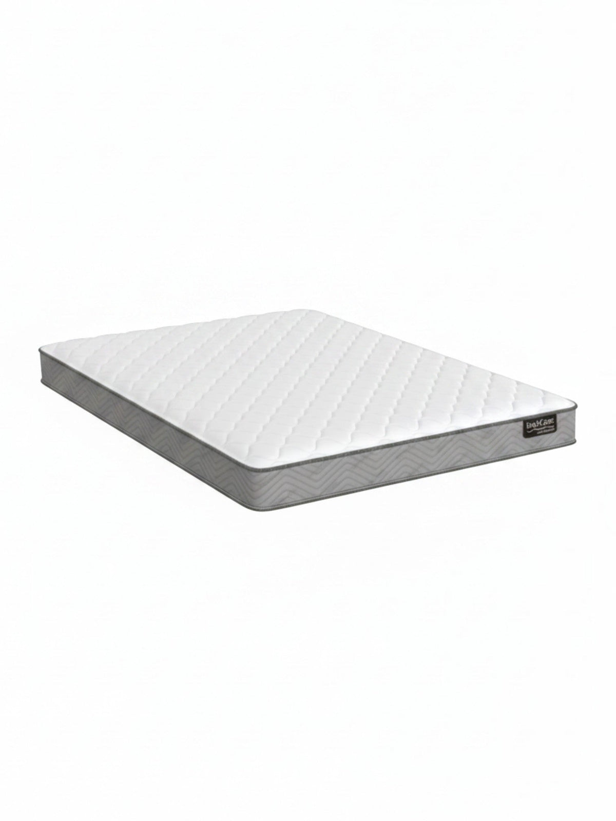 Matelas ferme TOCO Meubles BackCare Solo XL avec mousse haute densité et fibres antimicrobiennes, vue en perspective