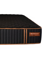Matelas hybride ferme TOCO Meubles Cu Sleep XF noir avec gel de cuivre et ressorts ensachés pour un soutien optimal.