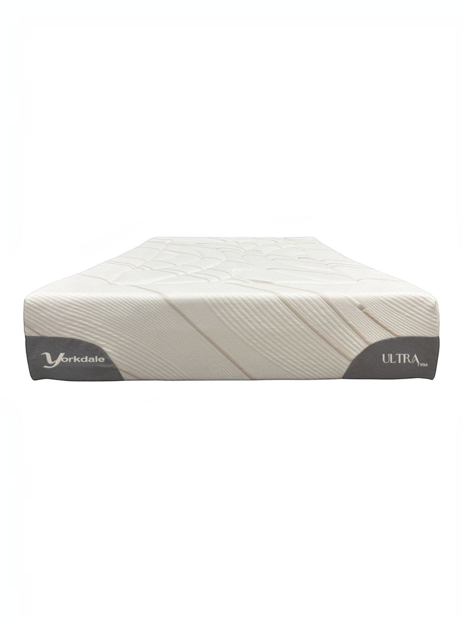 Matelas Ultra Firm TOCO Meubles avec tissu rafraîchissant blanc et base haute densité pour un soutien ferme