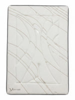 Matelas Ultra Firm XL TOCO Meubles avec tissu rafraîchissant et motif abstrait, soutien ferme pour le dos