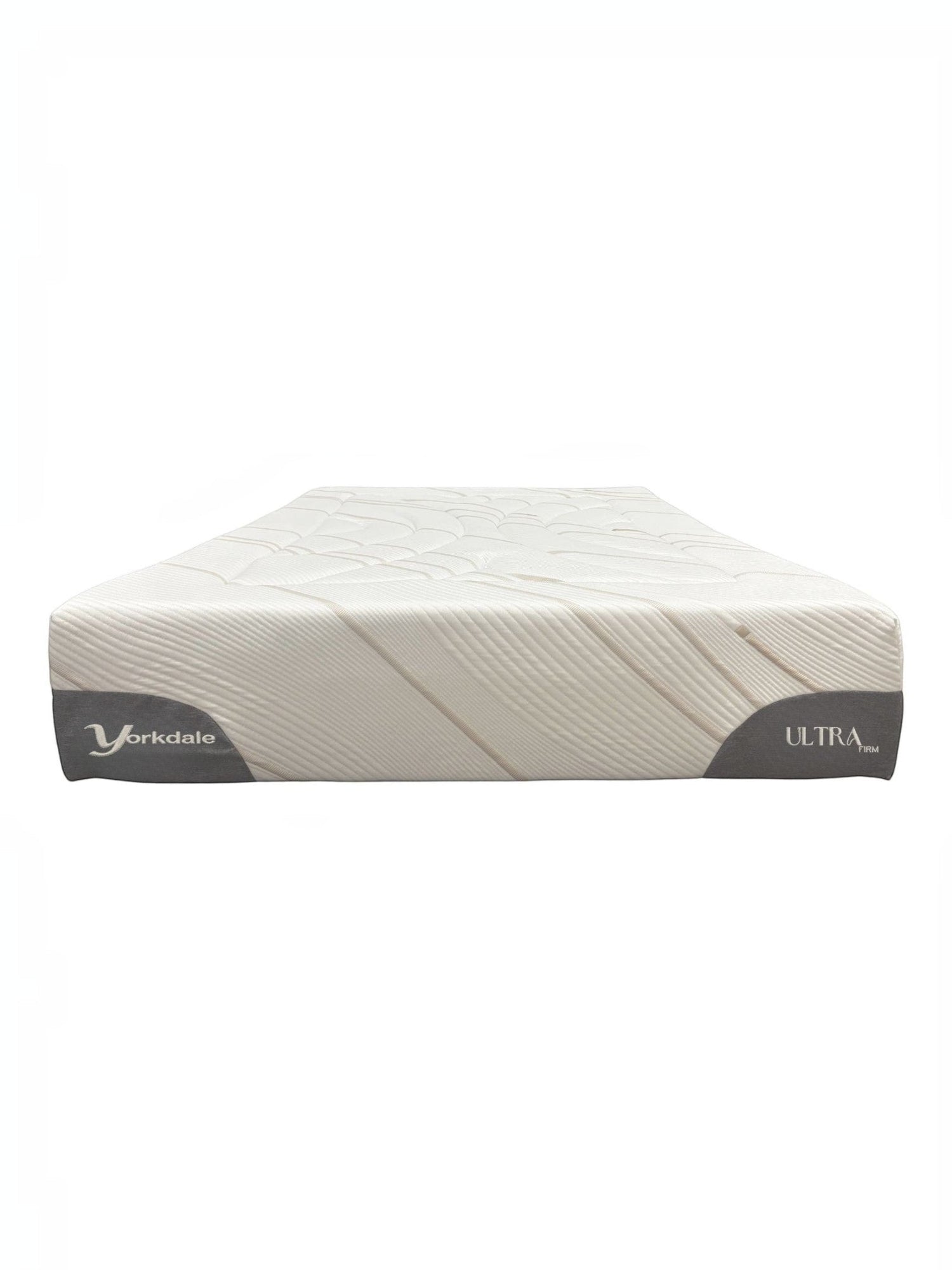 Matelas Ultra Firm XL TOCO Meubles avec tissu rafraîchissant blanc et base haute densité pour un soutien ferme.