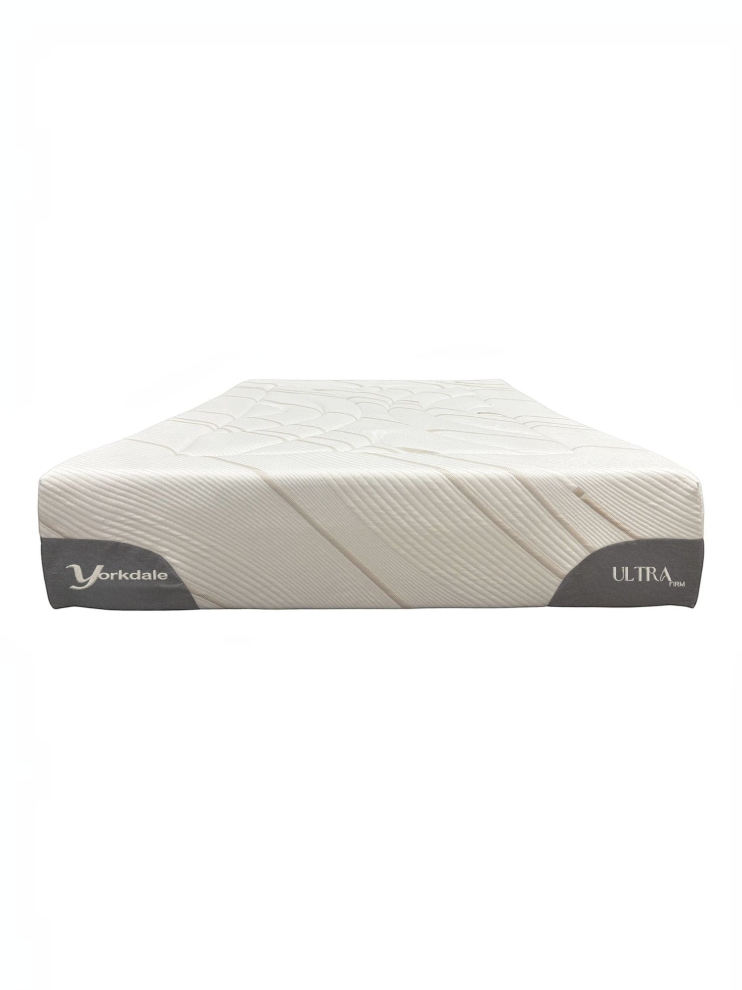 Matelas Ultra Firm XL TOCO Meubles avec tissu rafraîchissant blanc et base haute densité pour un soutien ferme.