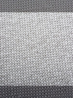 TOCO Meubles Modulaire Monaco, tissu texturé gris clair et blanc, 4 pièces, fauteuil d'angle.