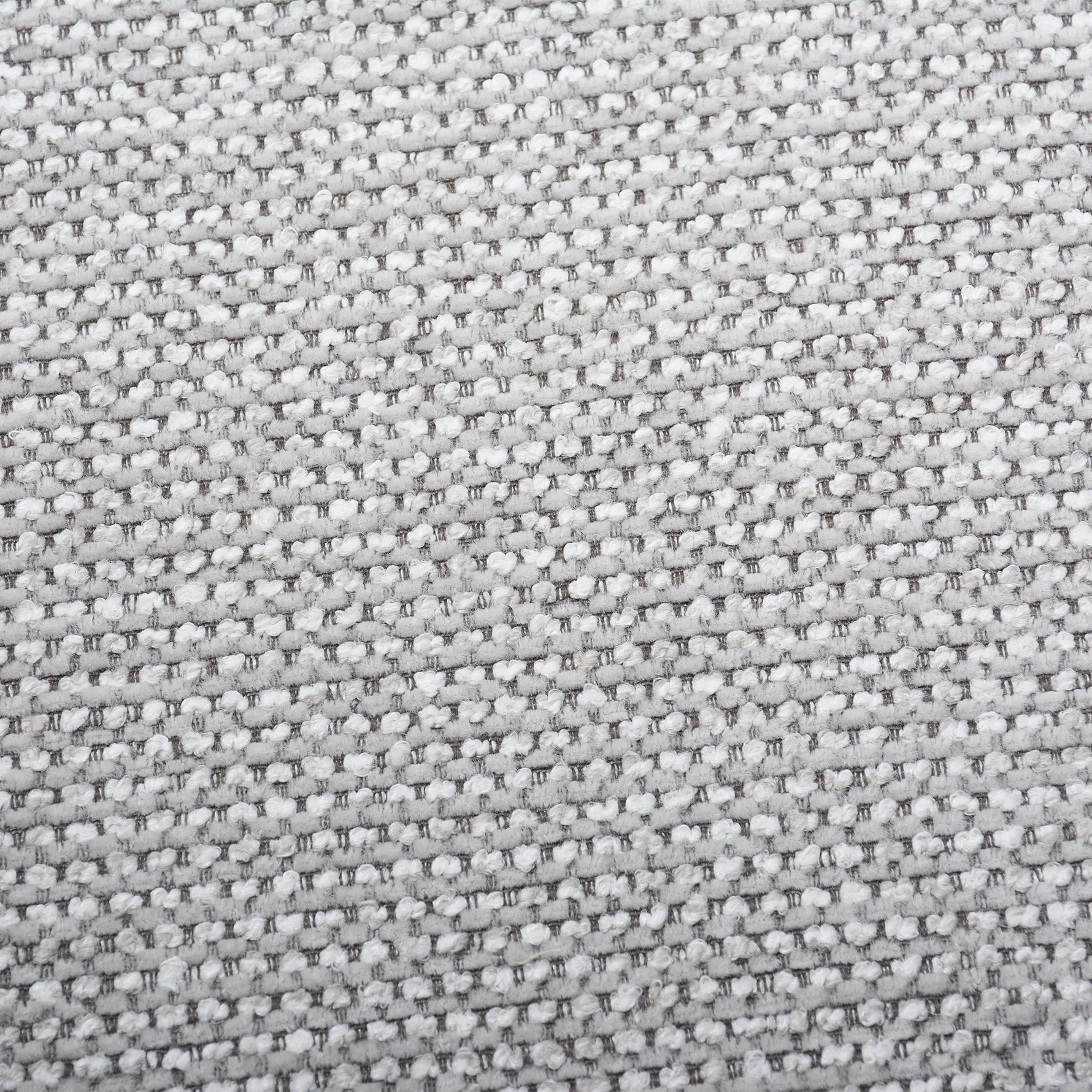 TOCO Meubles Modulaire Monaco, tissu texturé gris clair et blanc, 4 pièces, fauteuil d'angle.