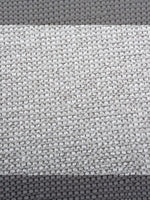 TOCO Meubles Modulaire Monaco, tissu texturé gris clair et blanc, 4 pièces, fauteuil d'angle.