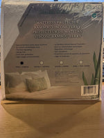 Emballage du protège-matelas Health Comfort de TOCO Meubles en viscose de bambou hypoallergénique et respirant