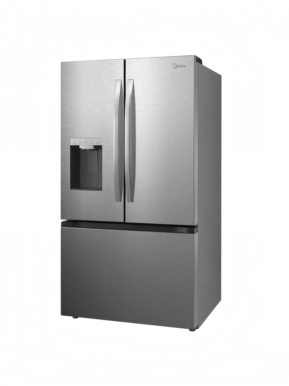 Réfrigérateur MIDEA à portes françaises en acier inoxydable avec distributeur d'eau chez TOCO Meubles