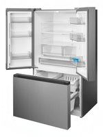Réfrigérateur MIDEA à portes françaises TOCO Meubles en acier inoxydable avec tiroir congélateur et étagères réglables