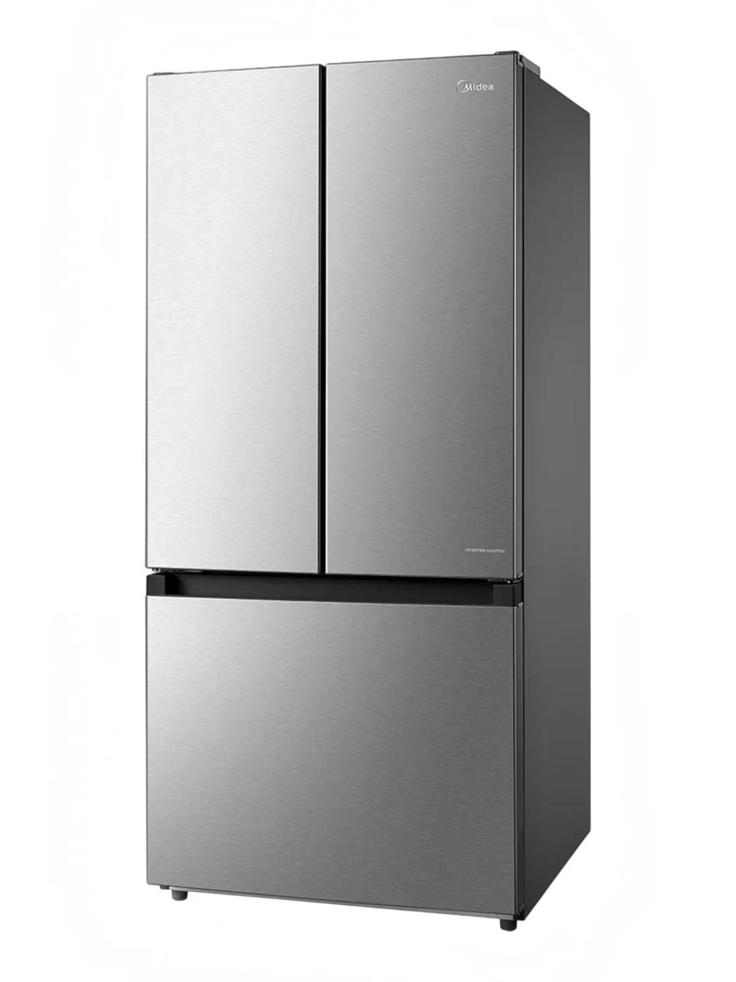 Réfrigérateur à portes françaises MIDEA 30 po en acier inoxydable avec poignées encastrées chez TOCO Meubles