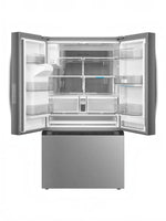 Réfrigérateur à portes françaises MIDEA de TOCO Meubles, 28,9 pi³ en acier inoxydable avec intérieur modulable