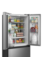 Réfrigérateur à portes françaises MIDEA de 30 pouces en acier inoxydable avec intérieur organisé par TOCO Meubles