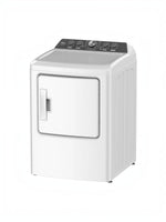 Sécheuse à chargement frontal TOCO Meubles blanche de 6,7 pi³ avec panneau de commande supérieur et porte latérale