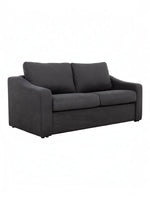 Sofa-lit convertible Ayana de TOCO Meubles en tissu gris anthracite au design moderne et confortable