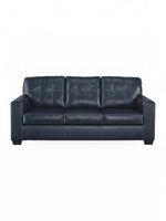 Sofa-lit sectionnel Leon bleu marine par TOCO Meubles avec coutures apparentes et design contemporain
