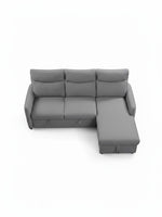 Sofa-lit sectionnel gris Olympe de TOCO Meubles avec méridienne réversible et fonction lit