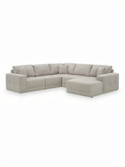Sofa sectionnel 5 morceaux orienté vers la droite
