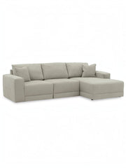 Sofa sectionnel 3 morceaux orienté vers la droite