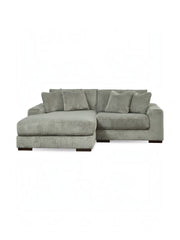 Sofa sectionnel 2 morceaux orienté vers la gauche / Gris