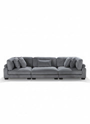 Gris / Sofa modulaire 3 morceaux