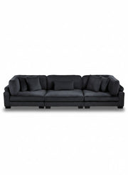 Noir / Sofa modulaire 3 morceaux