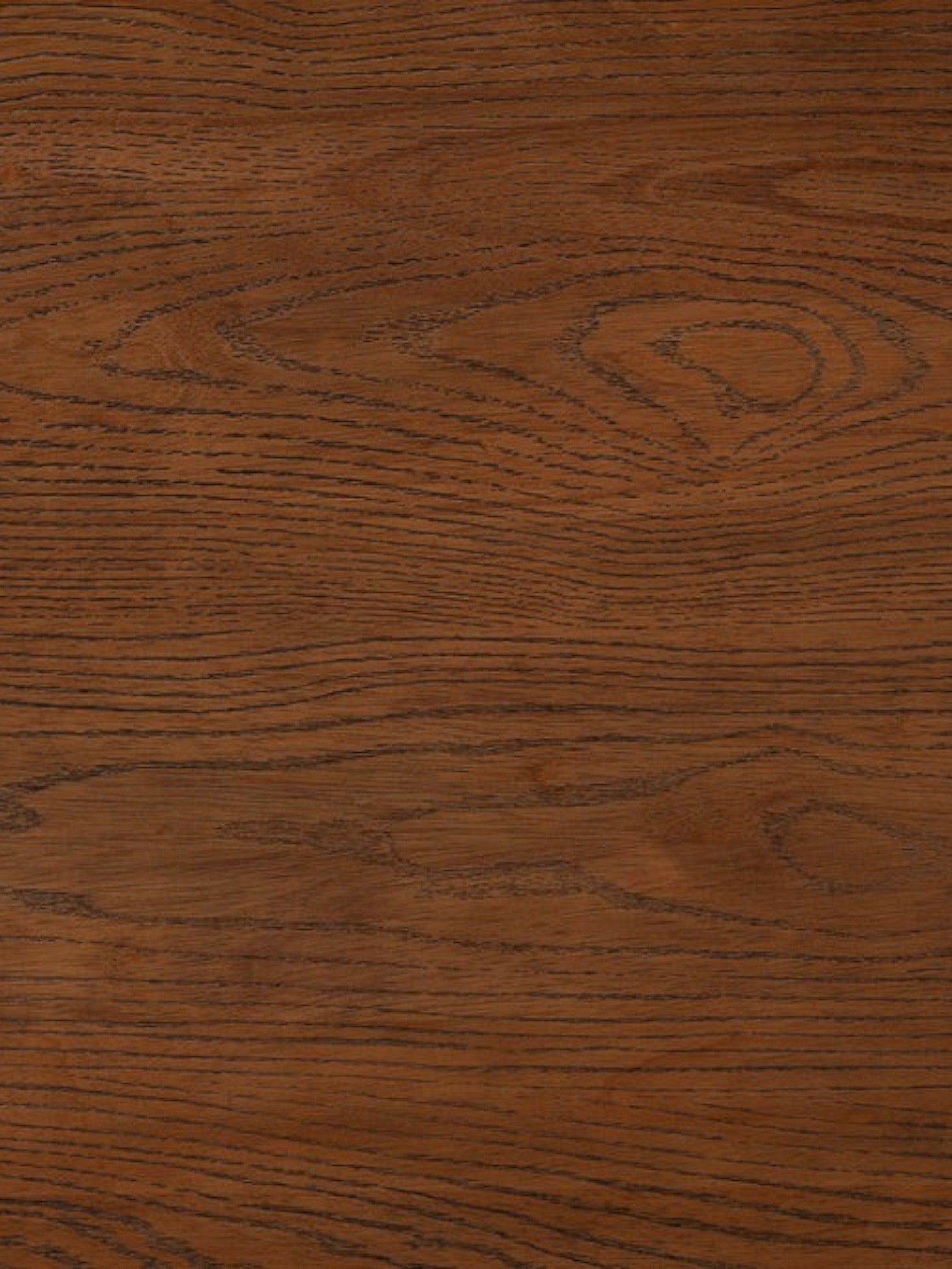 Table de salle à manger TOCO Meubles en bois de noyer américain, finition grainée, extensible.