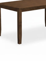 Table de salle à manger rectangulaire TOCO Meubles en placage de cerisier antique avec pieds en bois massif