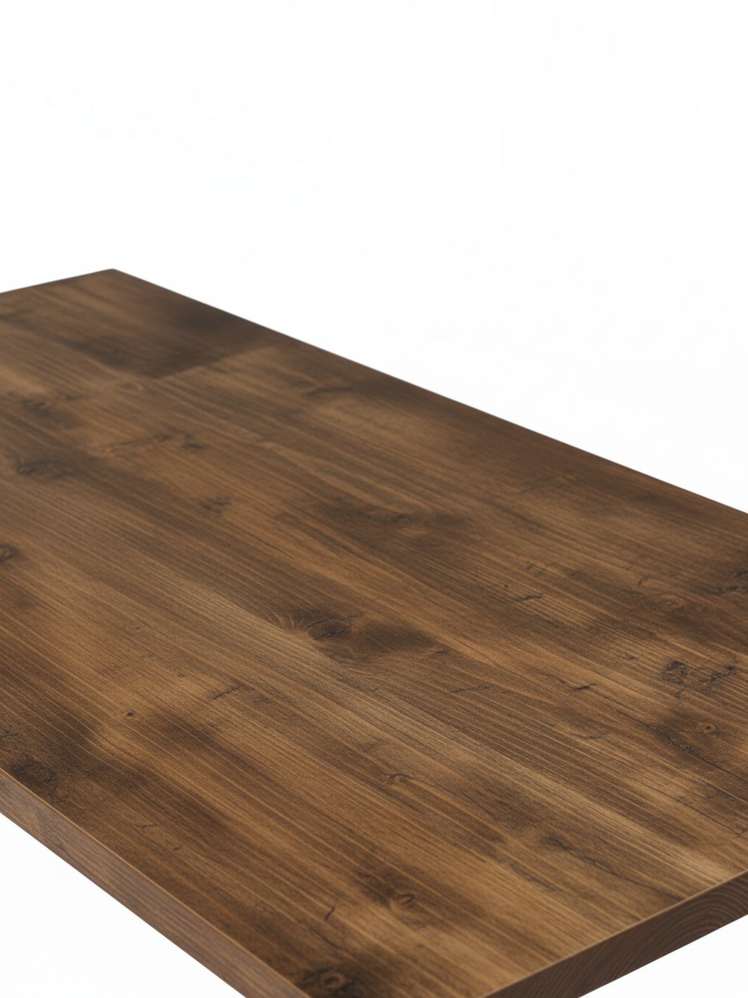 Plateau rectangulaire effet bois foncé de la table de salon Kellson par TOCO Meubles