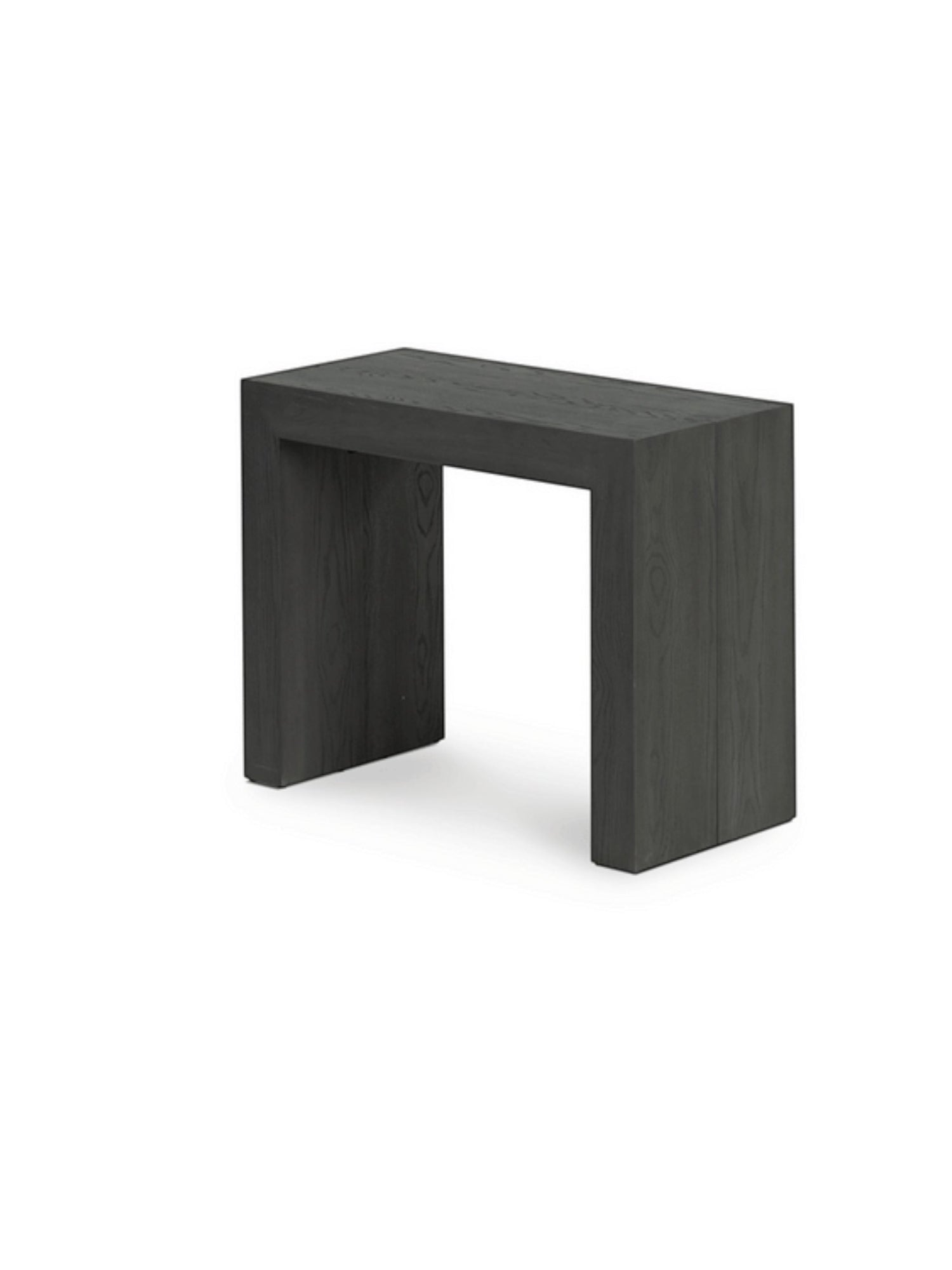 Table de salle à manger TOCO Meubles Transformer Table en bois fumé, design moderne et extensible.