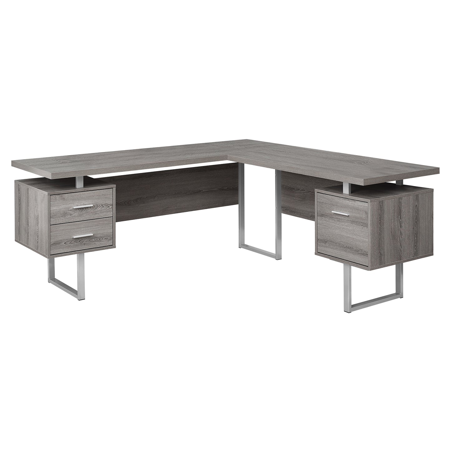 Bureau - 70"L / Apparence Bois Coté Droite / Gauche / #MO7610