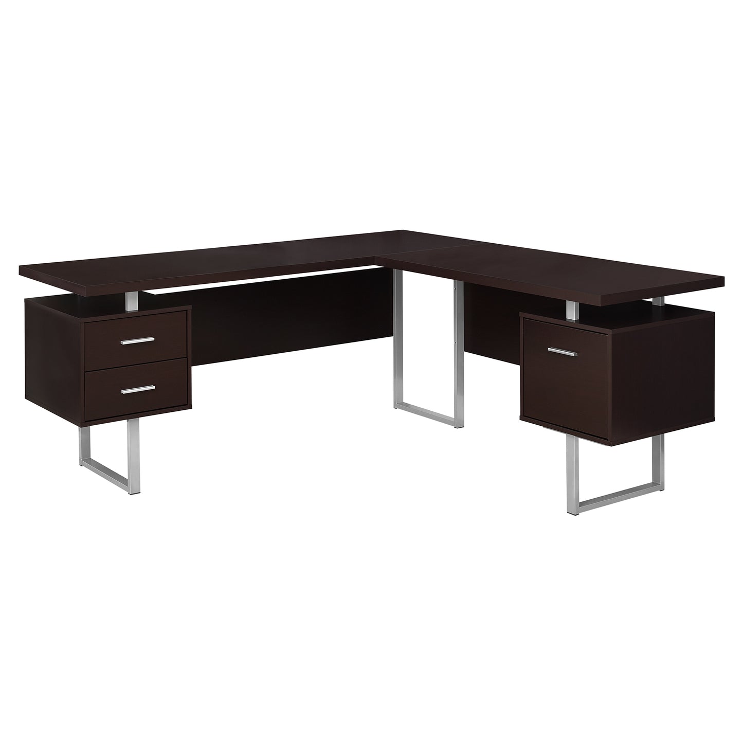 Bureau - 70"L / Apparence Bois Coté Droite / Gauche / #MO7610